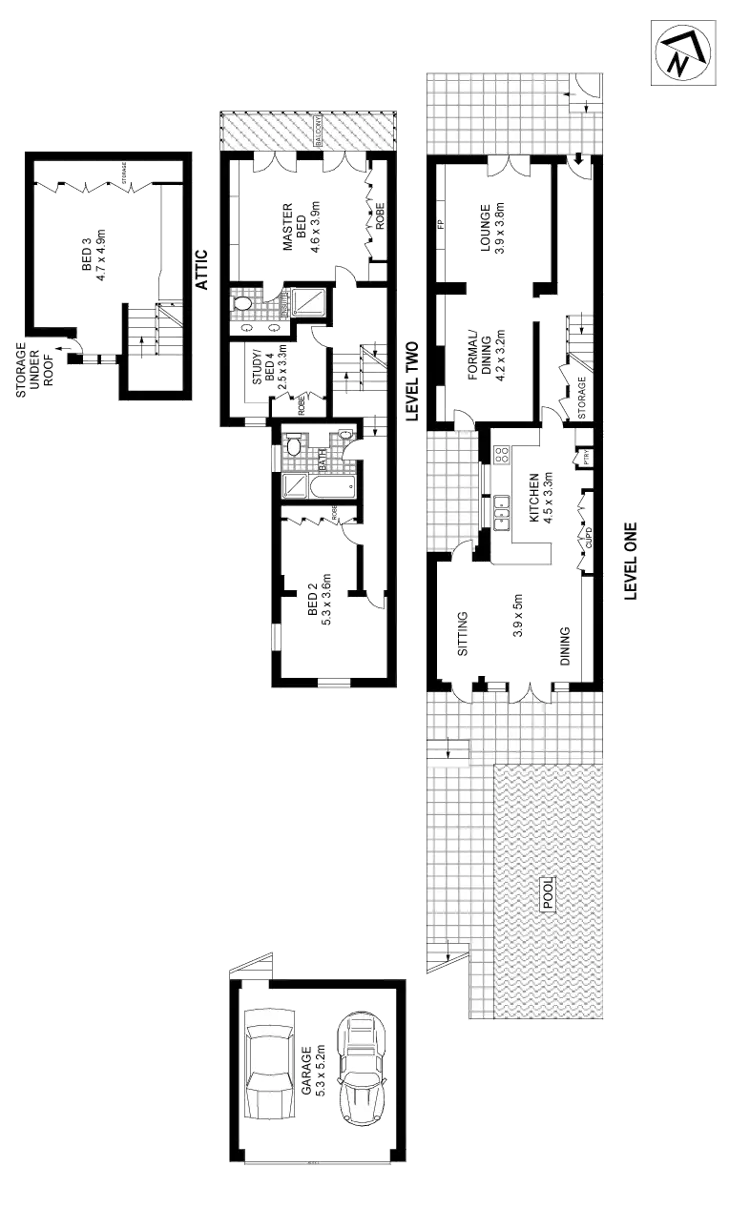 Floorplan of Homely house listing, 95 John Street, Woollahra NSW 2025