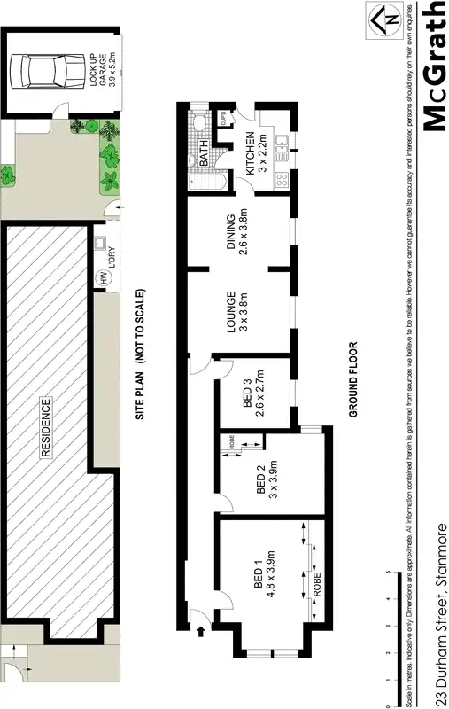 Floorplan of Homely house listing, 23 Durham Street, Stanmore NSW 2048