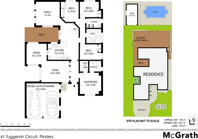 Floorplan of Homely house listing, 41 Tuggerah Circuit, Flinders NSW 2529