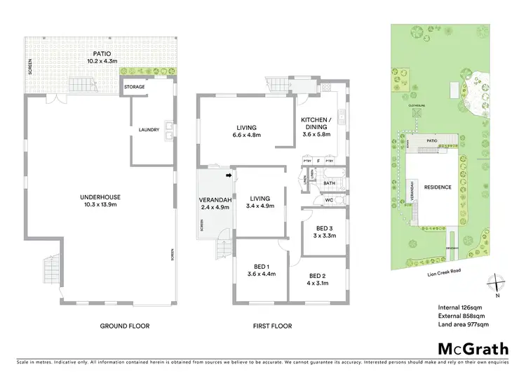 Floorplan of Homely house listing, 123 Lion Creek Road, Wandal QLD 4700