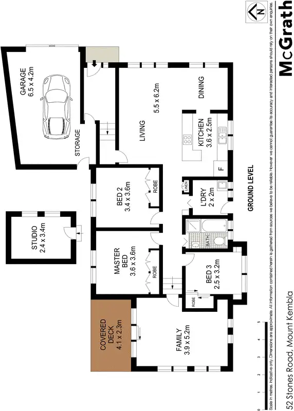 Floorplan of Homely house listing, 52 Stones Road, Mount Kembla NSW 2526