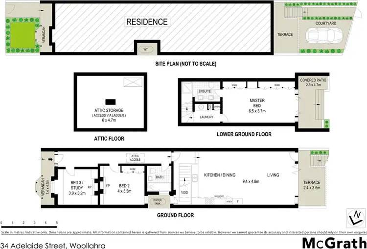 Floorplan of Homely house listing, 34 Adelaide Street, Woollahra NSW 2025