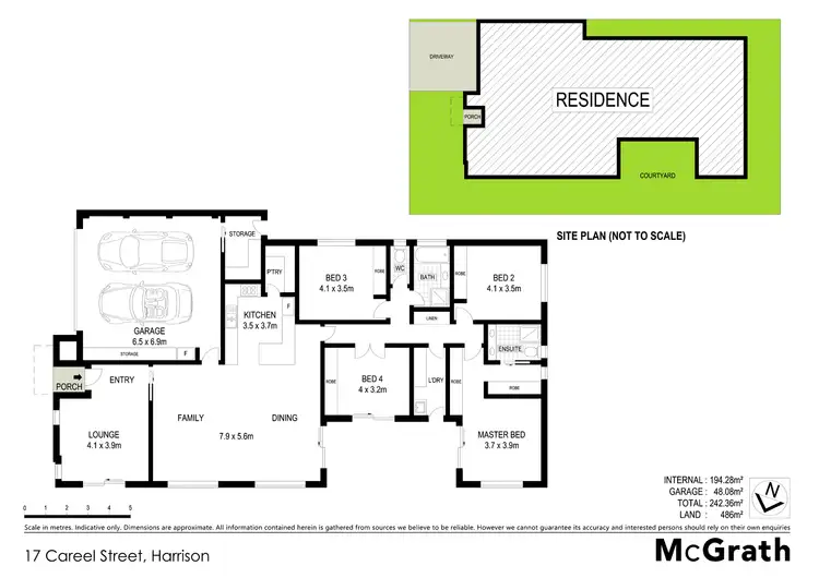 Floorplan of Homely house listing, 17 Careel Street, Harrison ACT 2914