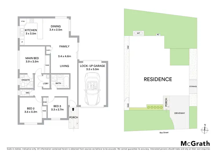 Floorplan of Homely house listing, 6A Reo Street, Largs NSW 2320
