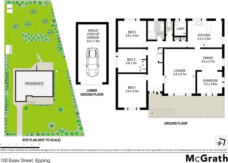 Floorplan of Homely house listing, 100 Essex Street, Epping NSW 2121