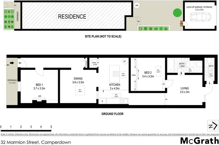 Floorplan of Homely house listing, 32 Marmion Street, Camperdown NSW 2050
