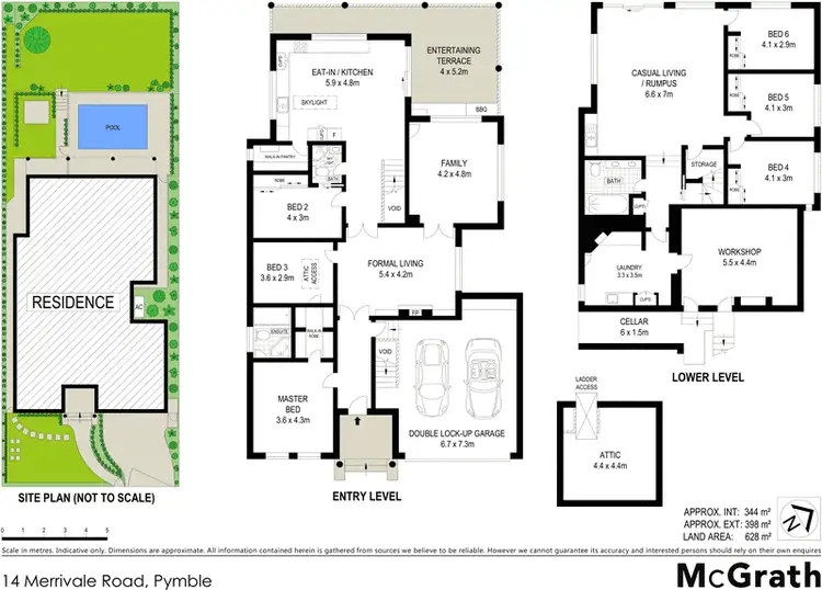 Floorplan of Homely house listing, 14 Merrivale Road, Pymble NSW 2073