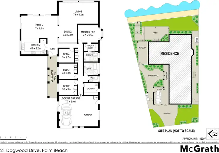 Floorplan of Homely house listing, 21 Dogwood Drive, Palm Beach QLD 4221