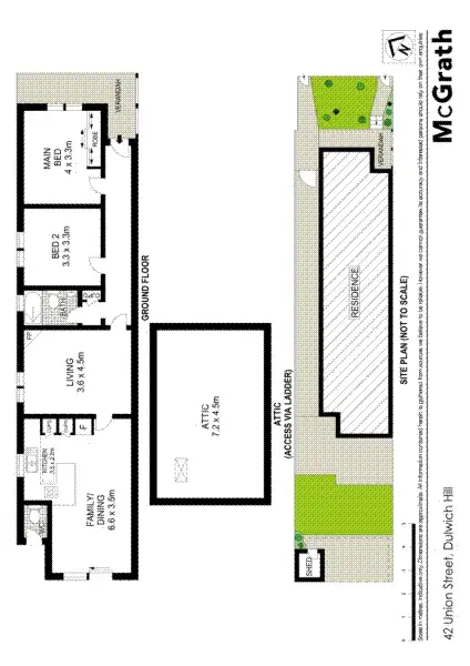 Floorplan of Homely house listing, 42 Union Street, Dulwich Hill NSW 2203