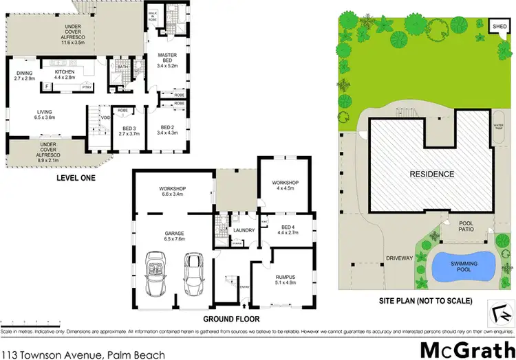 Floorplan of Homely house listing, 113 Townson Avenue, Palm Beach QLD 4221