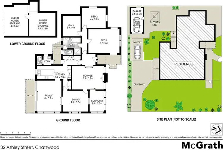 Floorplan of Homely house listing, 32 Ashley Street, Chatswood NSW 2067