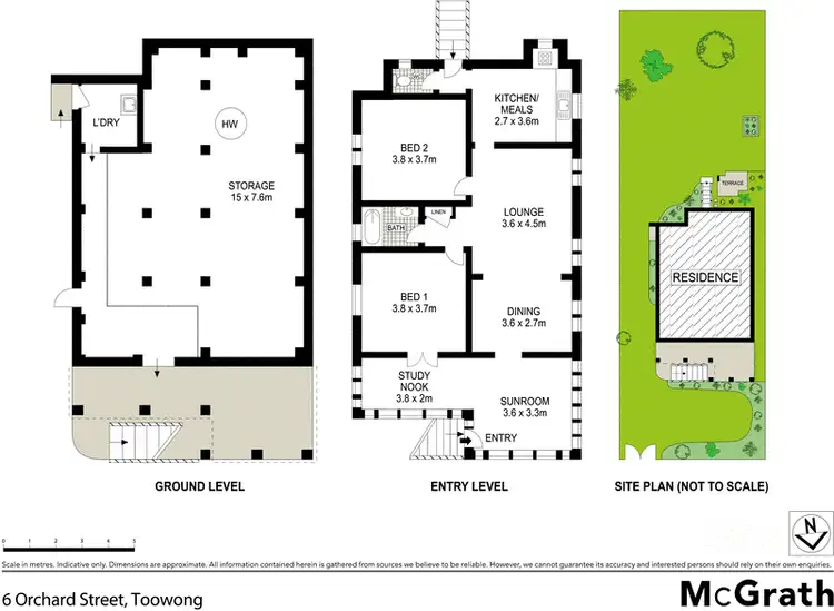 Floorplan of Homely house listing, 6 Orchard Street, Toowong QLD 4066