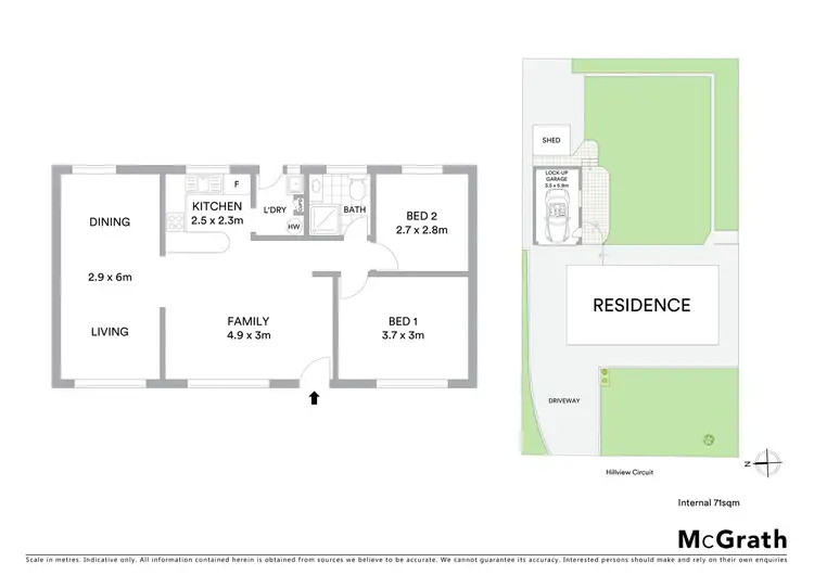 Floorplan of Homely house listing, 42 Hillview Circuit, Kiama NSW 2533