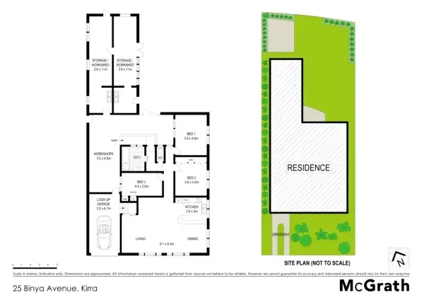 Floorplan of Homely house listing, 25 Binya Avenue, Kirra QLD 4225