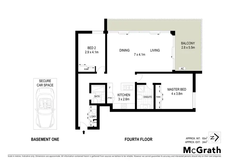 Floorplan of Homely apartment listing, 76/22 Gladstone Avenue, Wollongong NSW 2500