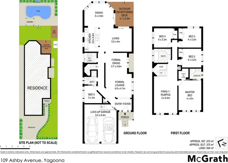 Floorplan of Homely house listing, 109 Ashby Avenue, Yagoona NSW 2199
