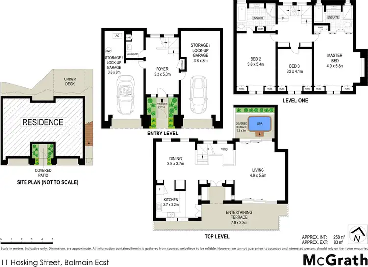 Floorplan of Homely house listing, 11 Hosking Street, Balmain East NSW 2041