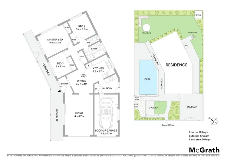 Floorplan of Homely house listing, 11 Doggett Drive, Miami QLD 4220