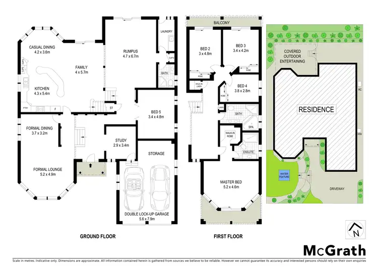 Floorplan of Homely house listing, 20 Thorpe Place, Abbotsbury NSW 2176