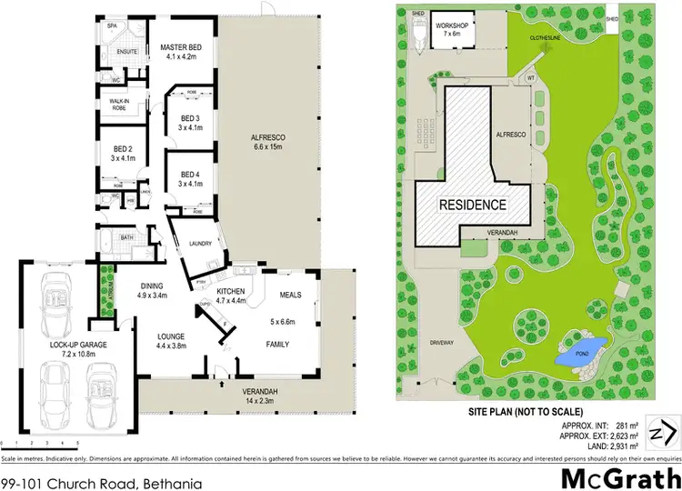 Floorplan of Homely house listing, 99-101 Church Road, Bethania QLD 4205