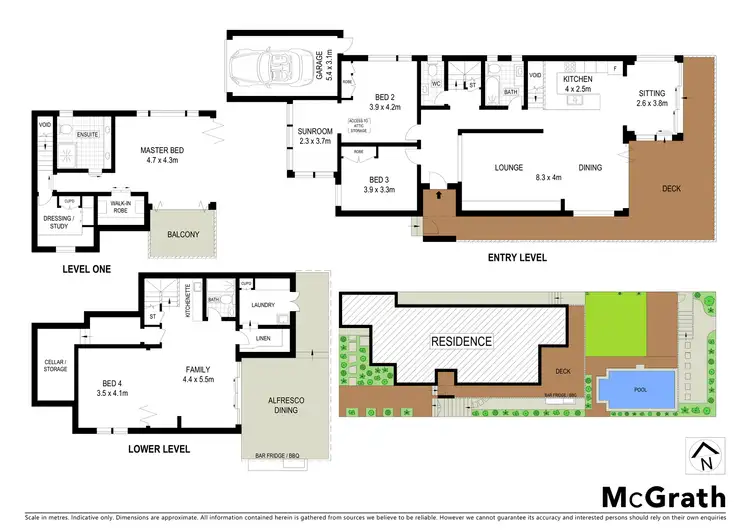 Floorplan of Homely house listing, 43 Knox Street, Clovelly NSW 2031