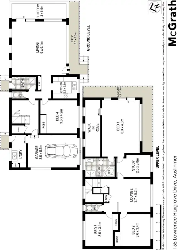 Floorplan of Homely house listing, 155 Lawrence Hargrave Drive, Austinmer NSW 2515
