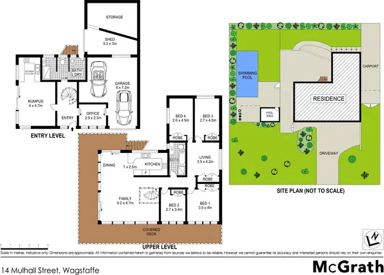 Floorplan of Homely house listing, 14 Mulhall Street, Wagstaffe NSW 2257