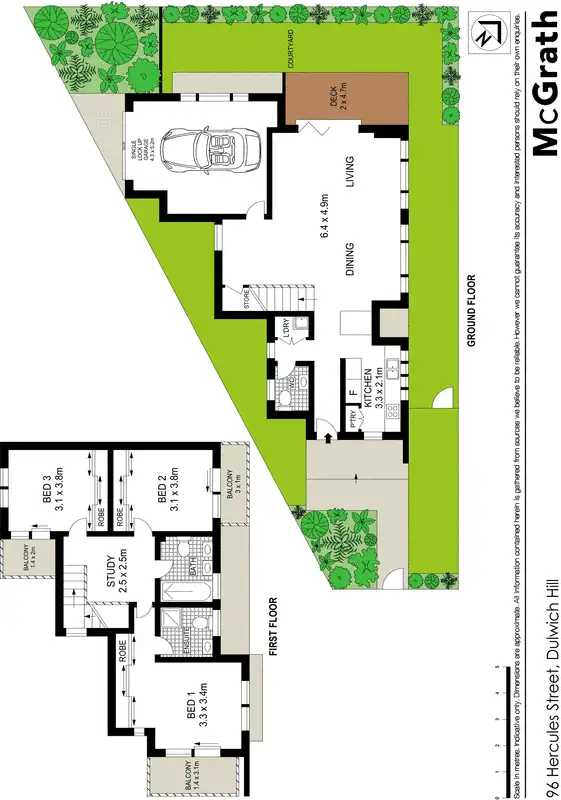 Floorplan of Homely house listing, 96 Hercules Street, Dulwich Hill NSW 2203