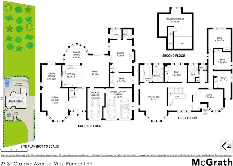 Floorplan of Homely house listing, 27-31 Oratava Avenue, West Pennant Hills NSW 2125
