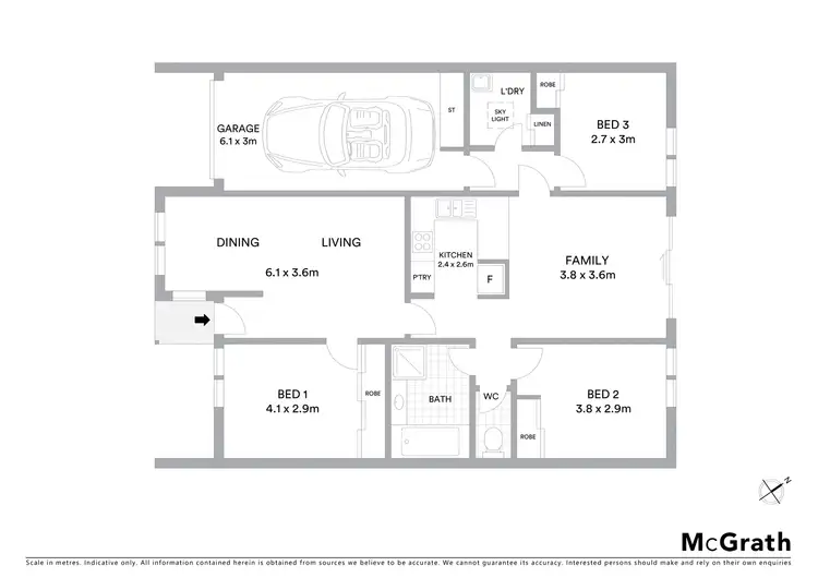 Floorplan of Homely townhouse listing, 2/21 Halifax Close, Palmerston ACT 2913