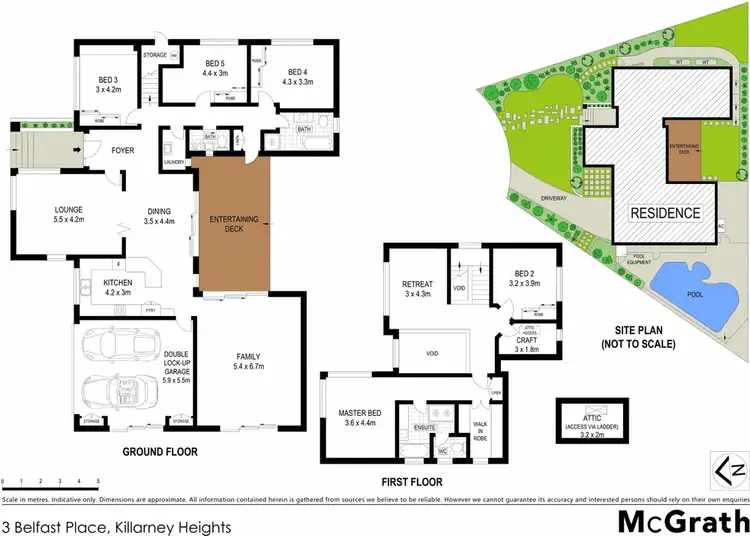 Floorplan of Homely house listing, 3 Belfast Place, Killarney Heights NSW 2087