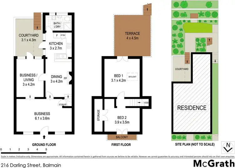 Floorplan of Homely house listing, 216 Darling Street, Balmain NSW 2041