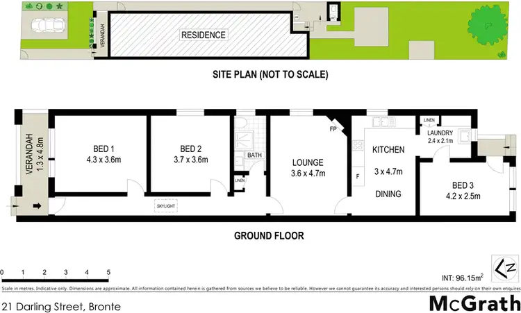 Floorplan of Homely house listing, 21 Darling Street, Bronte NSW 2024