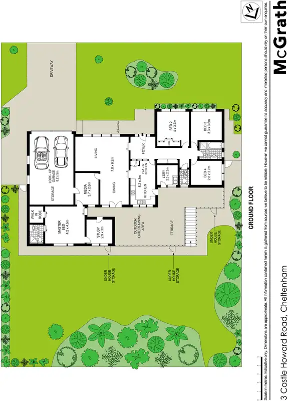 Floorplan of Homely house listing, 3 Castle Howard Road, Cheltenham NSW 2119