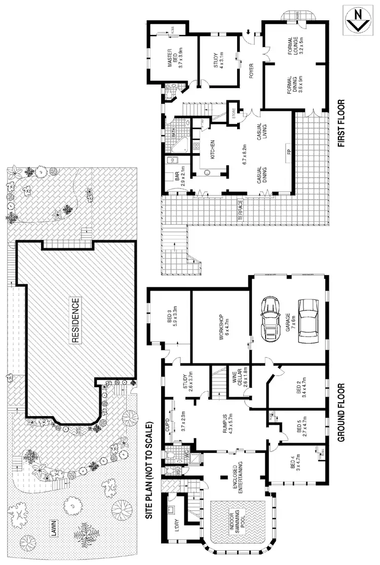 Floorplan of Homely house listing, 26 Farrer Place, Oyster Bay NSW 2225