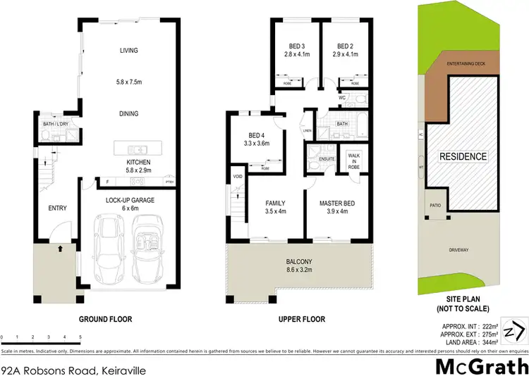 Floorplan of Homely house listing, 92a Robsons Road, Keiraville NSW 2500