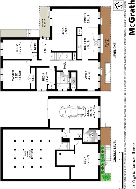 Floorplan of Homely house listing, 29 Virginia Terrace, Thirroul NSW 2515