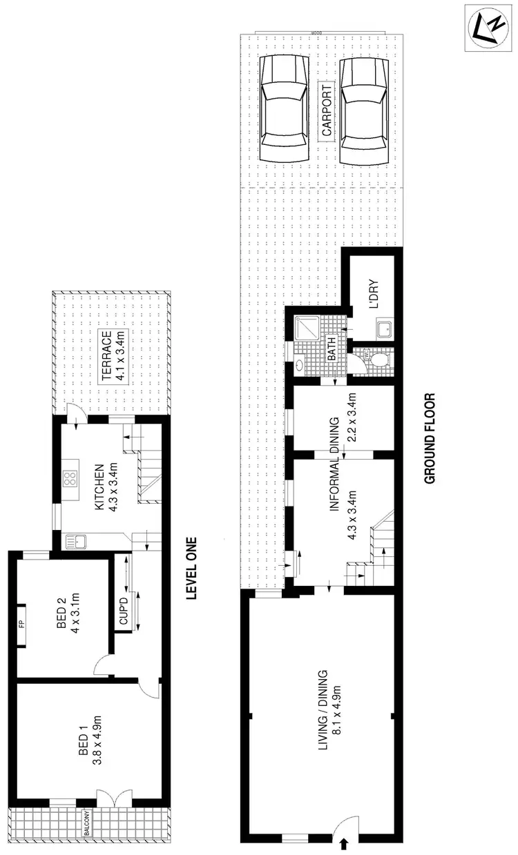 Floorplan of Homely house listing, 120 Mitchell Road, Alexandria NSW 2015