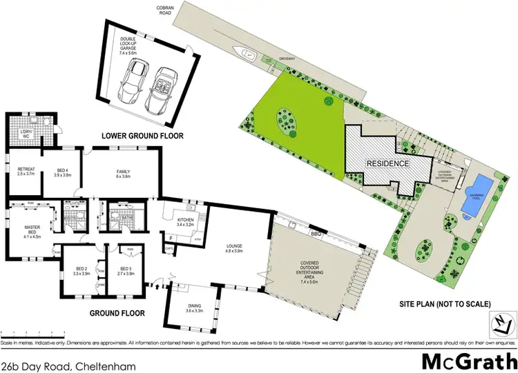 Floorplan of Homely house listing, 26B Day Road, Cheltenham NSW 2119