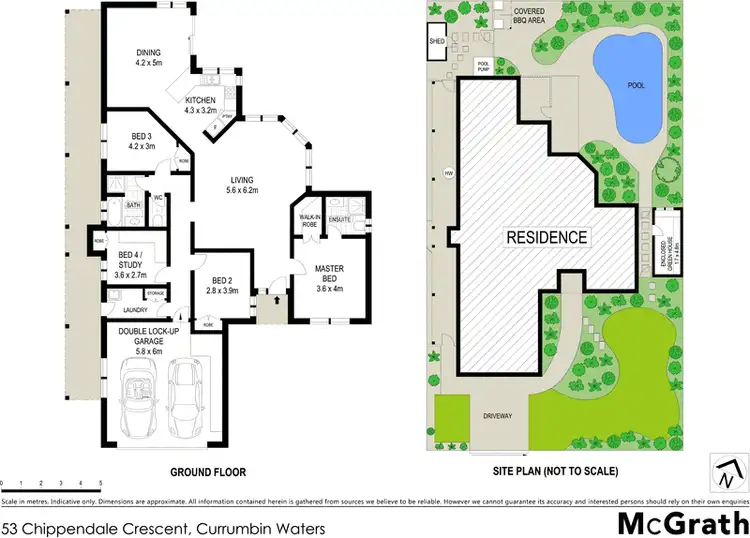 Floorplan of Homely house listing, 53 Chippendale Crescent, Currumbin Waters QLD 4223