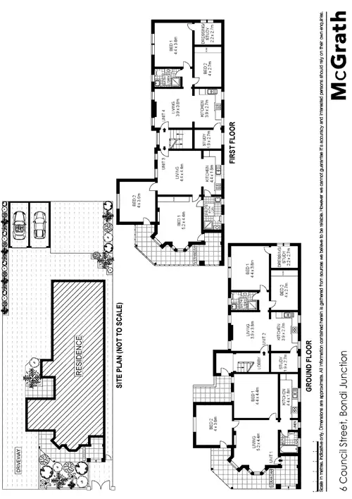 Floorplan of Homely apartment listing, 6 Council Street, Bondi Junction NSW 2022