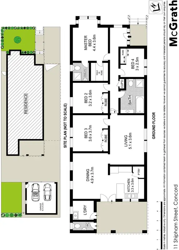 Floorplan of Homely house listing, 11 Shipham Street, Concord NSW 2137