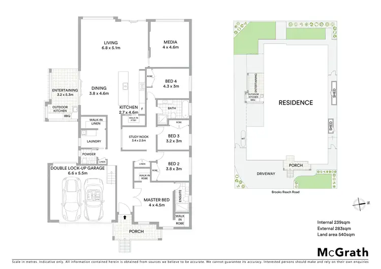 Floorplan of Homely house listing, 14 Brooks Reach Road, Horsley NSW 2530