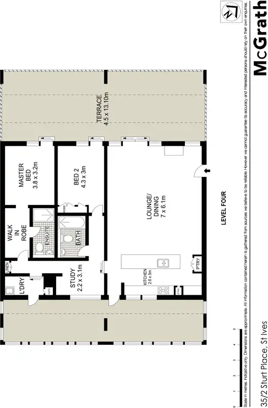 Floorplan of Homely apartment listing, 35/2 Sturt Place, St Ives NSW 2075
