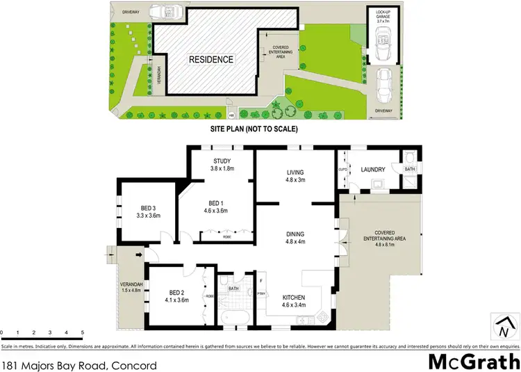 Floorplan of Homely house listing, 181 Majors Bay Road, Concord NSW 2137