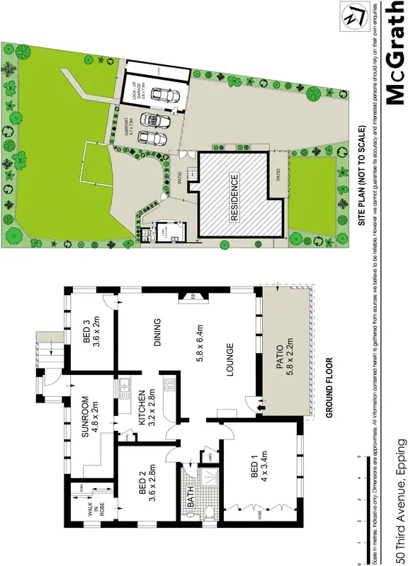 Floorplan of Homely house listing, 50 Third Avenue, Epping NSW 2121