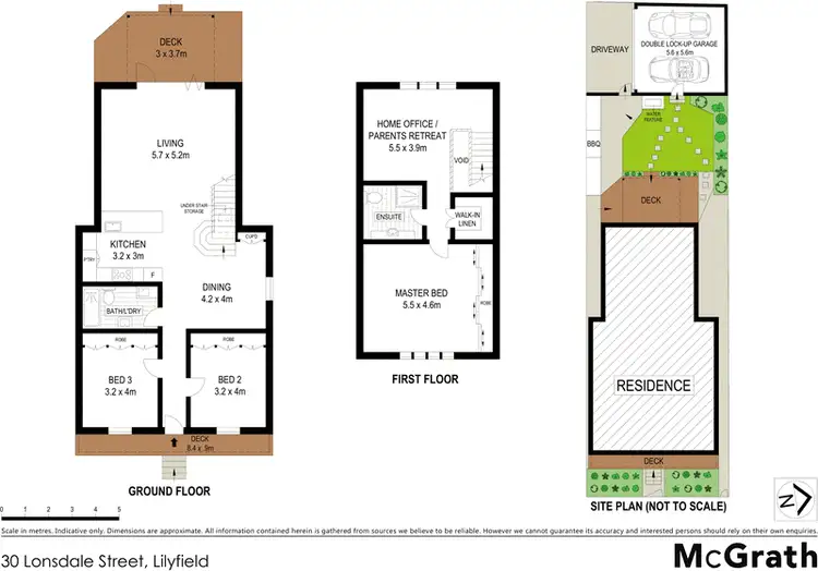 Floorplan of Homely house listing, 30 Lonsdale Street, Lilyfield NSW 2040