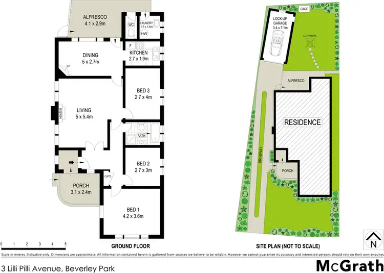 Floorplan of Homely house listing, 3 Lilli Pilli Avenue, Beverley Park NSW 2217