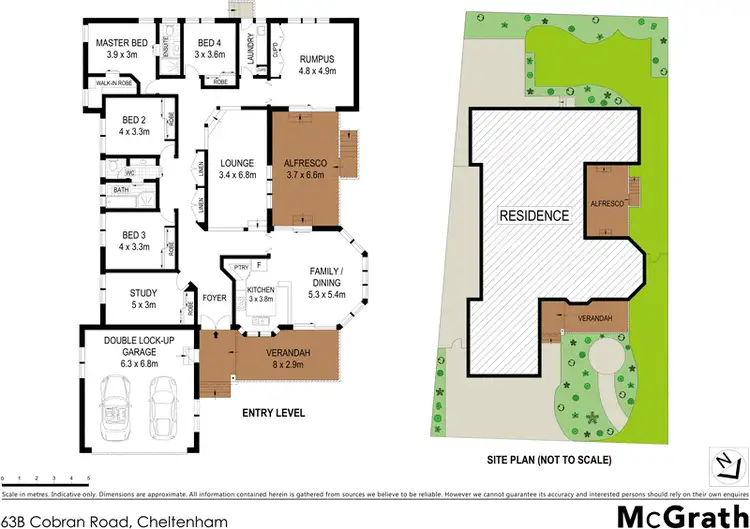 Floorplan of Homely house listing, 63B Cobran Road, Cheltenham NSW 2119
