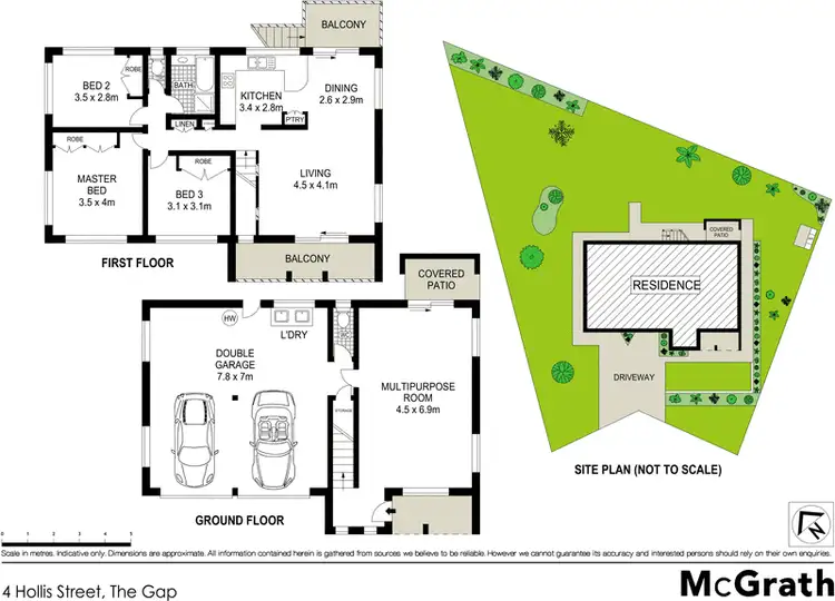 Floorplan of Homely house listing, 4 Hollis Street, The Gap QLD 4061